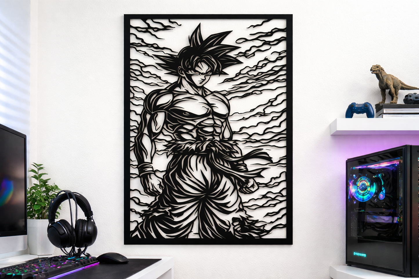 Anime Warrior Wall Art