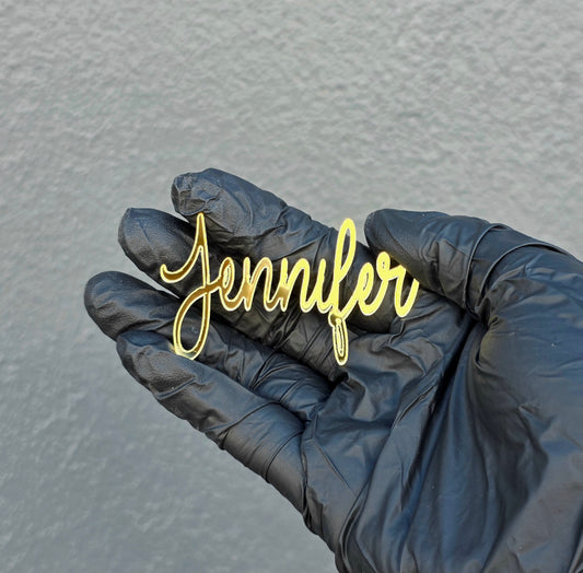 Guest Name Place Card - Mirror Acrylic