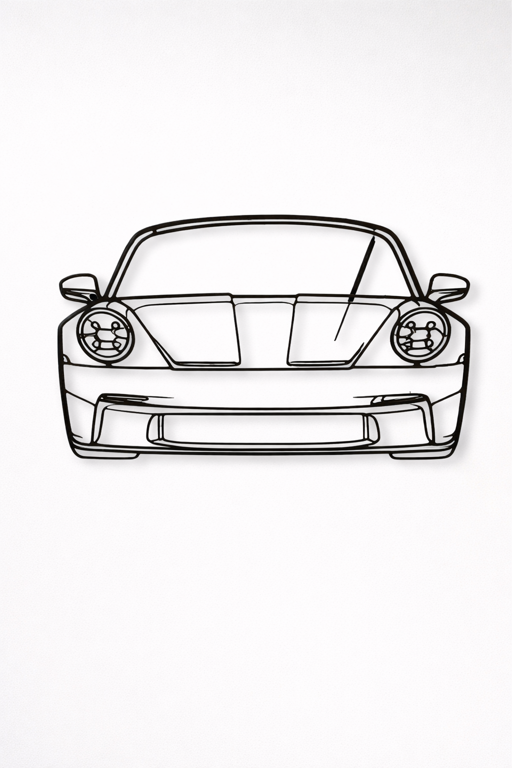Sports Car Inspired Wall Art – Minimal Line Design