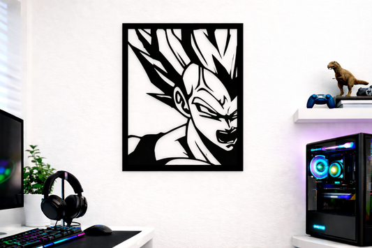 Anime Warrior Wall Art No. 2 - Birch or Acrylic