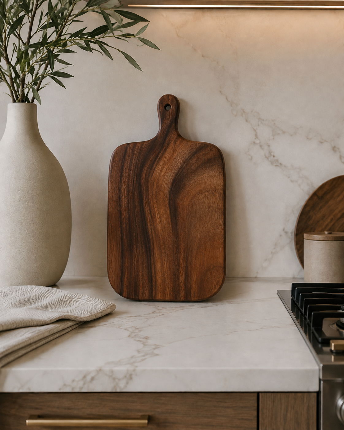 Acacia Paddle Cutting Boards - Custom Engraving