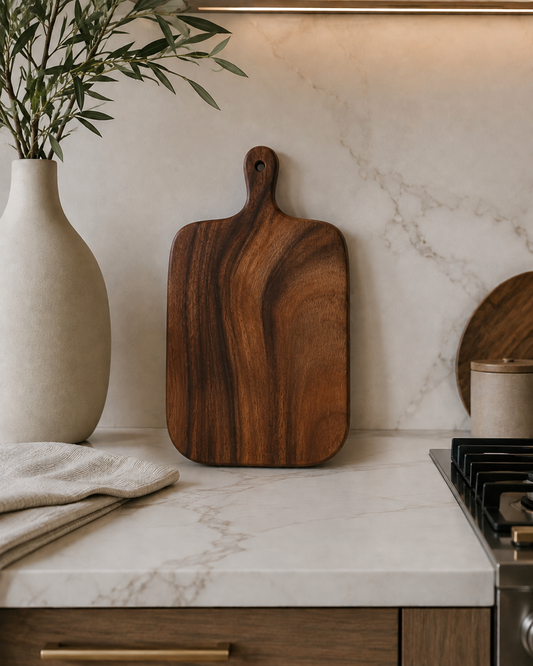 Acacia Paddle Cutting Boards - Custom Engraving
