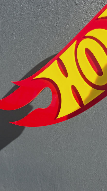 Race-Inspired Acrylic Wall Sign