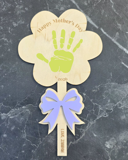 Personalised Handprint Flower Magnet