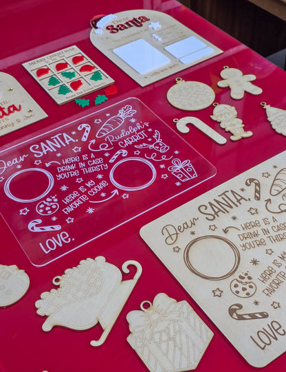 Christmas Tic-Tac-Toe - Personalised