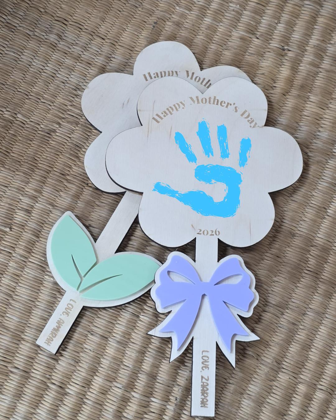 Personalised Handprint Flower Magnet